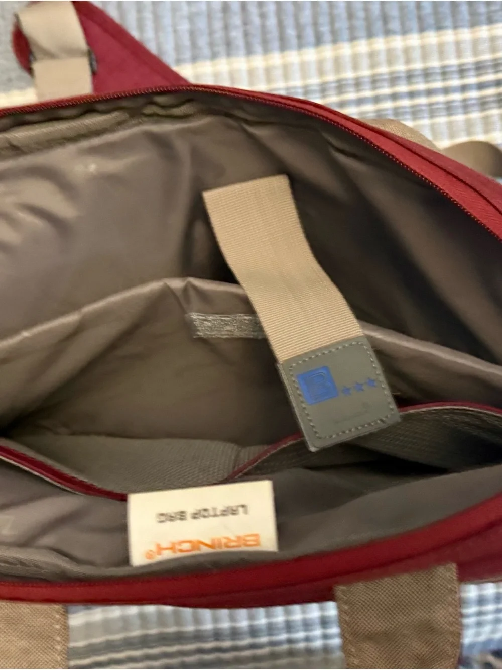 Burgundy Laptop Bag - women